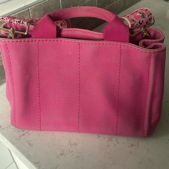 Prada Canapa Convertible Tote Canvas Mini - Picture 3 of 12